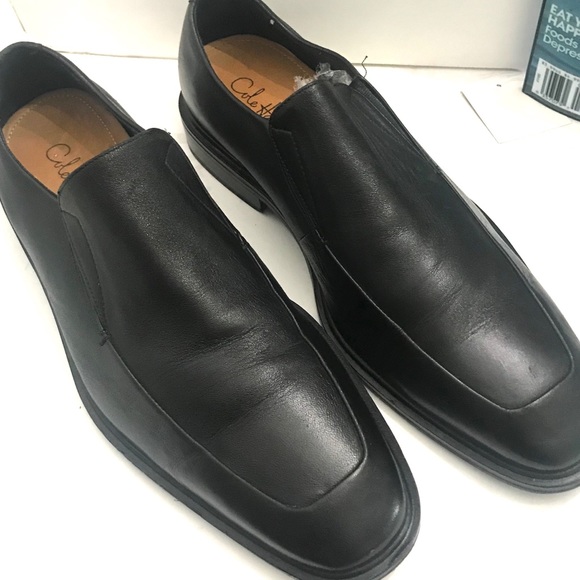 Cole Haan Other - Cole Haan Black Leather Slip On Dress Shoes Loafer